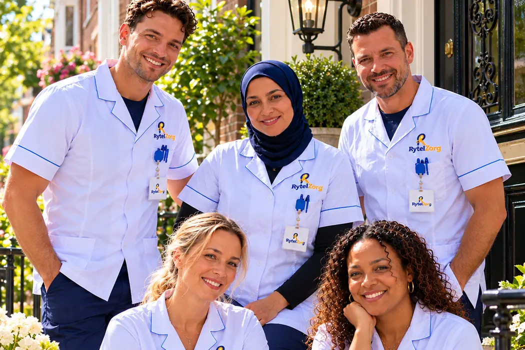 Het team van RytelZorg in Wassenaar